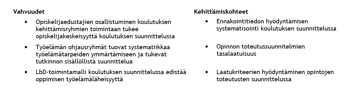 Osaamista Luovaa Korkeakoulua Kehittämässä | Laurea Journal