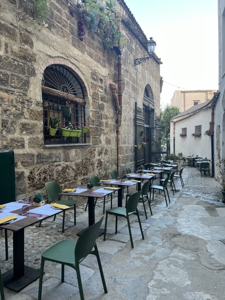 Restaurant in Palermo.