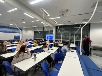 picture from a classroom.