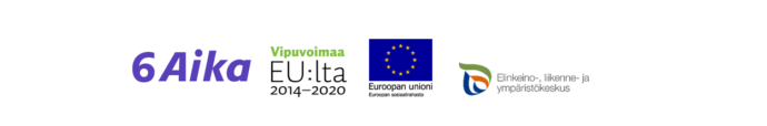 rahoittajien logoja.