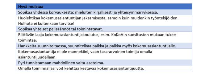 taulukon sisältö avattu tekstissä.