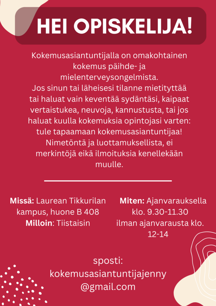 palvelun esite.