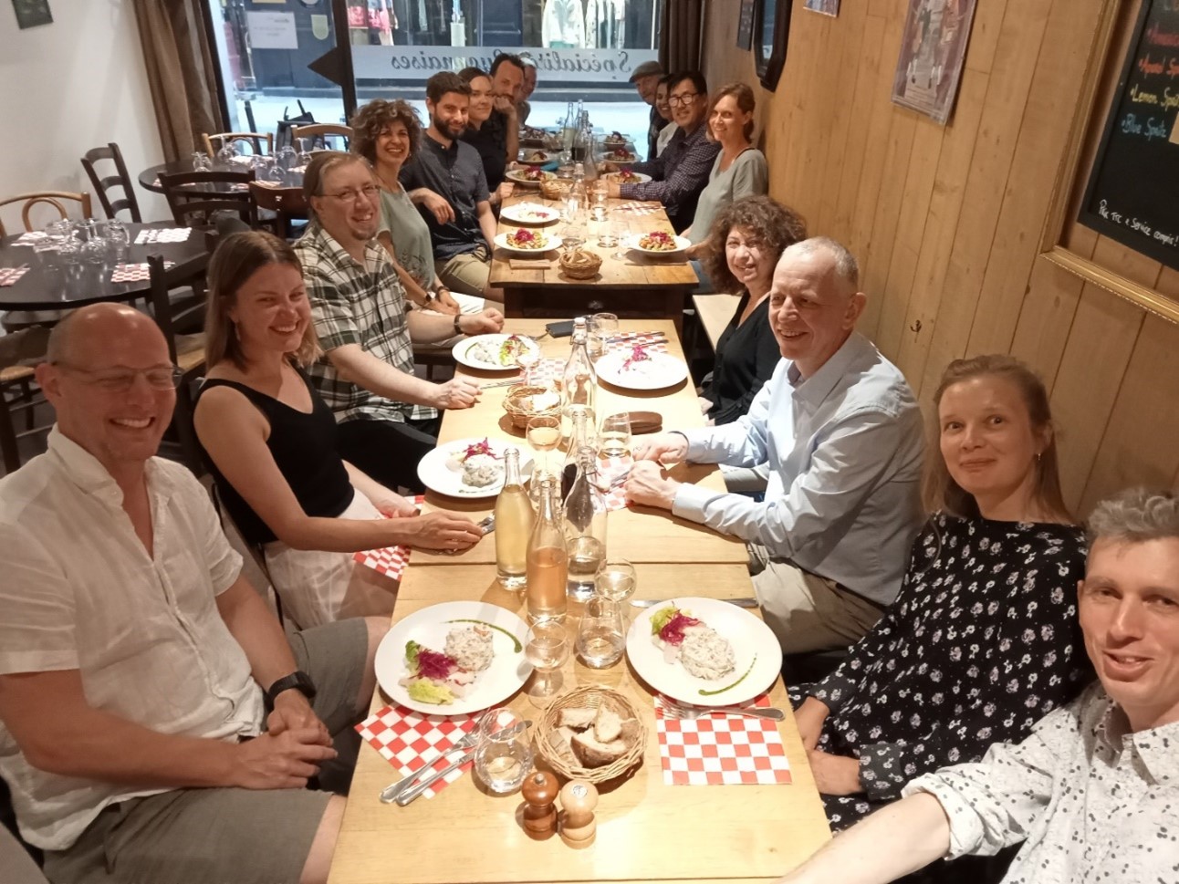 photo from the dinner.