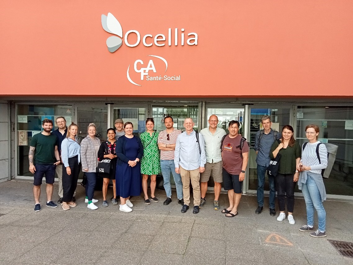group photo of the participants,