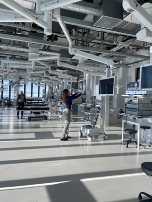 Sitem Insel, practise room for surgeons.